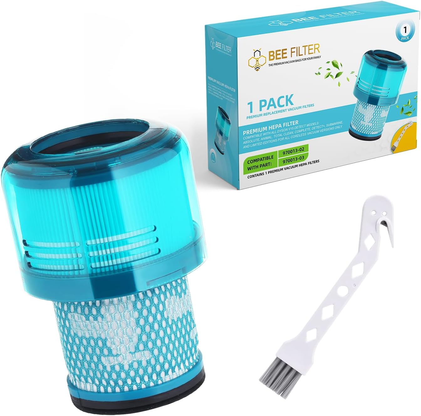 Dyson V15 Filter, 1-Pack Premium HEPA Replacement Filter for Dyson V15