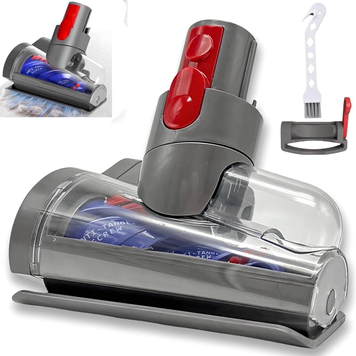Mini Motorized Brush Head for Dyson V7 V8 V10 V11 Dyson V15 Vacuum Cleaners